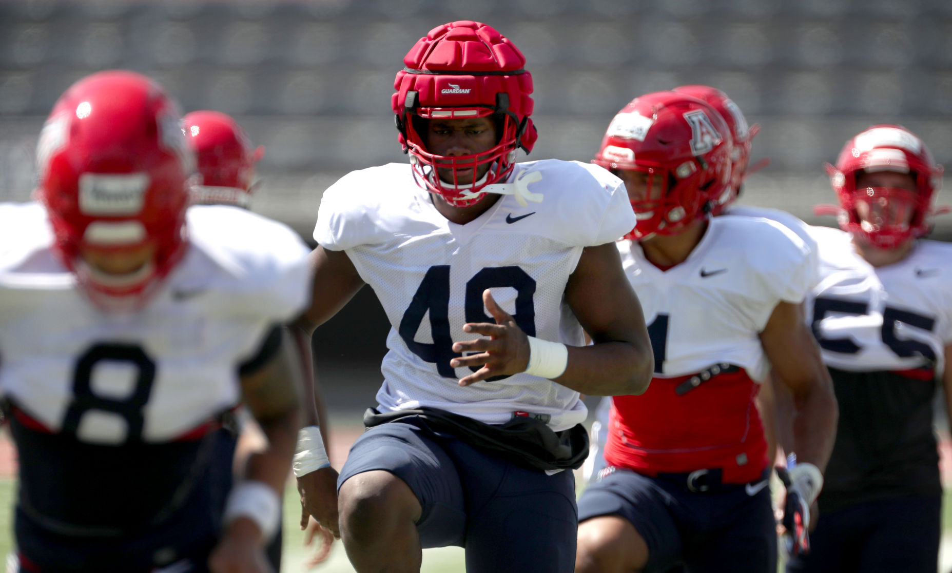 University of Arizona Football day eight